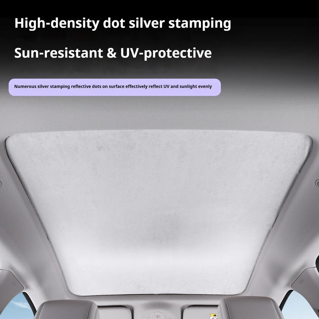 For Nio Firefly 2025 2026 Electrostatic Adsorption Sunshade Curtain For Sky Roof Sun Protection Heat Insulation Shade Cover