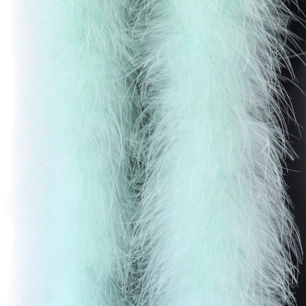 2M Fluffy Marabou Feather Boa For Crafts Wedding Party Costume Stage Decoration Fuzzy Feathers Boas Trim Stripe Diy Plume 50Gram