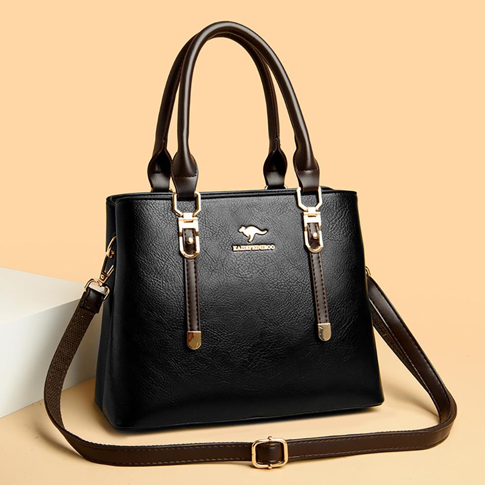 Crossbody Bag Female Atmosphere Middle-aged Mother Shoulder Bag Female Handbag