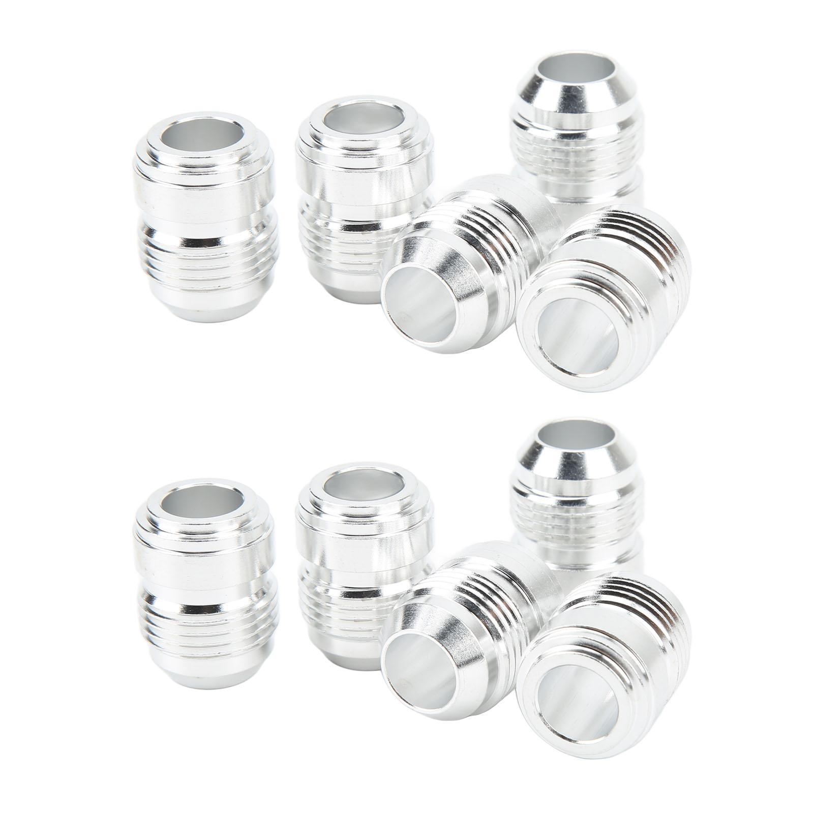 

10 шт. AN10 резьбовая наружная заготовка с наружной резьбой диаметром 34 дюйма приварной фитинг заглушка универсальная