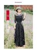 Women's Ethnic Style Embroidered Wide-Leg Pants - Casual Retro Long Trousers