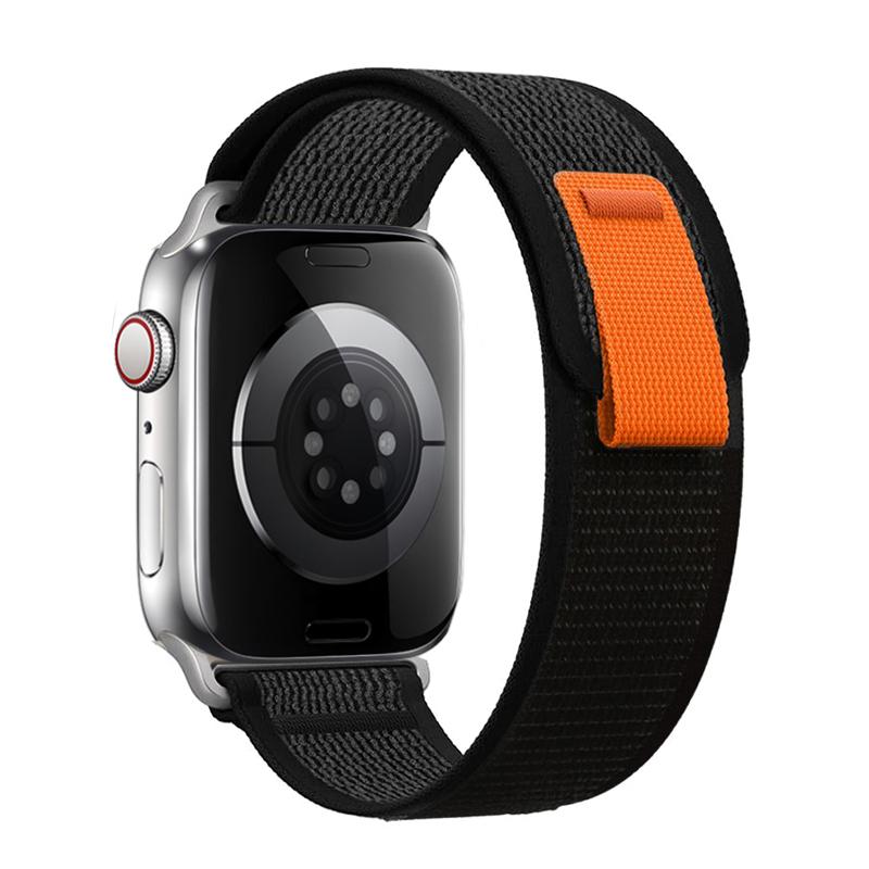 Nylonband für Apple Watch Band 49 mm 44 mm 40 mm 45 mm 41 mm 42 mm 44 45 49 mm Correa Armband iWatch Ultra Serie 7 6 5 3 SE 8 Armband