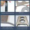 U-shaped Edge Banding Tape TPE Rubber Closet Decoration Tape New Edge Protector