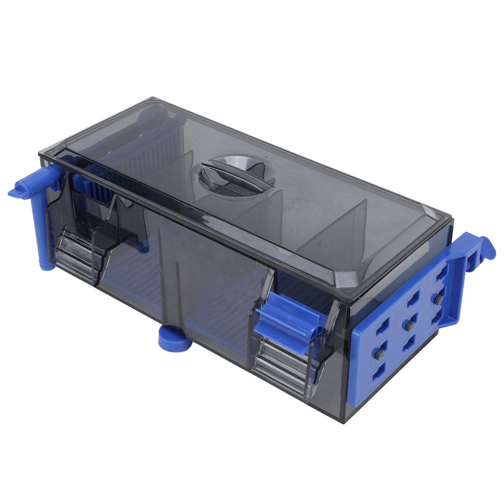 Multi Layer Aquarium Filter Dual Sided Suspension Fish Tank Filter with Filter Media Low Noise