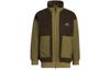 Qi White Stone Co Branded Model Jackets Men's Green Stand Collar Moderate Other HP1390