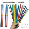 Colored Plastic Welding Rods for Car Bumper Repair - PP, PE, PVC, ABS, PPR (20/25cm)