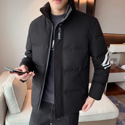 Gepolsterte Herrenjacke Koreanische Version Trendy Junges Paar Warme Verdickte Gepolsterte Jacke Brotjacke Stehkragen Gepolsterte Jacke Herren