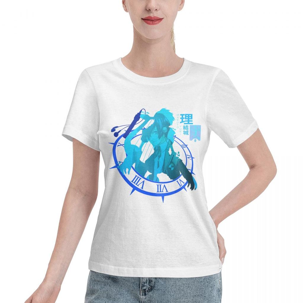 Bulk Wholesale Makoto Yuki Hero Persona Unisexs TShirt Korean Casual Short Sleeve Casual Top