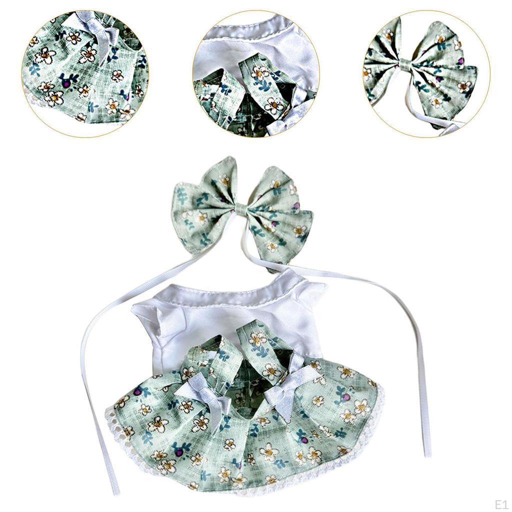 3 Pieces 20cm Doll Clothes Comfortable Costume Fashionable DIY Clothing