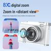 4K HD Mini Schönheits-Selfie- und Partykamera für Schüler und Kinder - Dual-Objektiv, Multifunktional