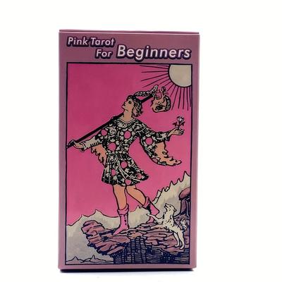 Pink Tarot For Beginners Suitable As Party Festival Supplies