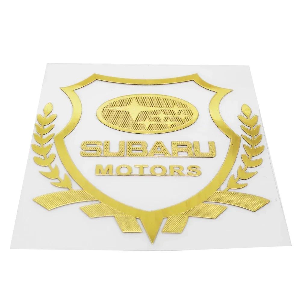 For Subaru WRX Forester XV Outback Impreza STI Legacy BRZ Tribeca Vinly Car Window Trunk Badge Sticker Styling Decal Accessories Y15