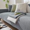 Jednobarevný žinylkový polštář na pohovku Four Seasons Universal Non-Slip Mat Sofa Cover Slipcover