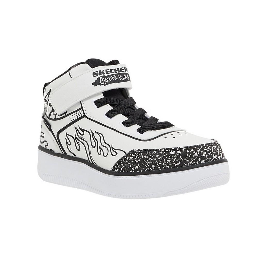 Skechers Childrens/Kids Graphic Print Flat Trainers