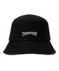 Treasure Magazine Logo Bucket Hat Black