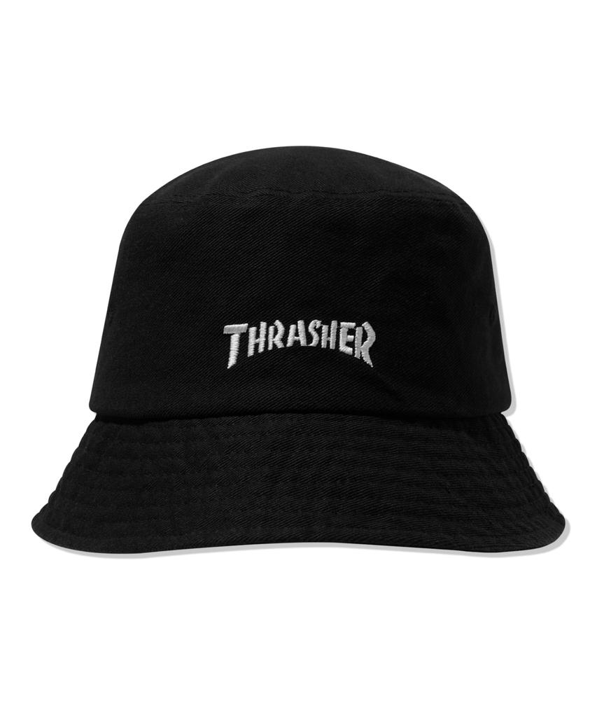 Treasure Magazine Logo Bucket Hat Black