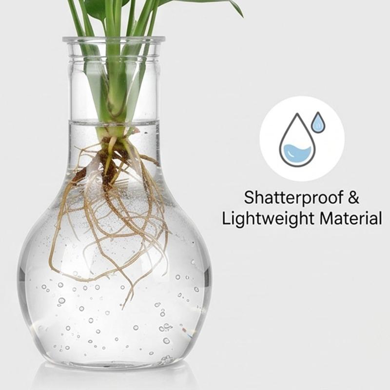 Desktop Hydroponic Vase Home Decorative Plant Cultivation Bottles Office Green Plant Rooting Container Flower Arrangement Vase