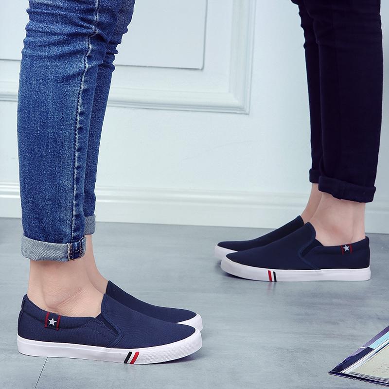 35-47 Pánské/dámské Neformální plátěná obuv Plochá obuv odolná proti opotřebení