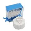 1PCS Dental Cotton Roll Box Cotton Roll Dispenser Bracket Top Press Type Hemostatic Cotton Roll Storage Box Dental Storage Box