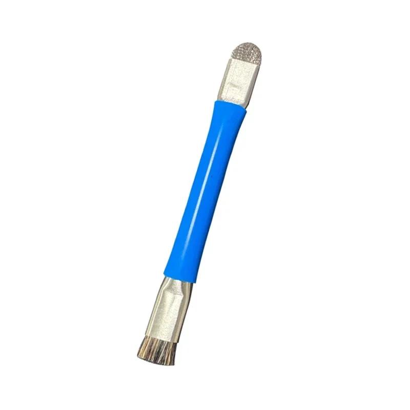 Veilige borstel Antistatische moederbord PCB-reinigingsborstel voor reparatie van mobiele telefoons Kit Dubbele kop Gemak