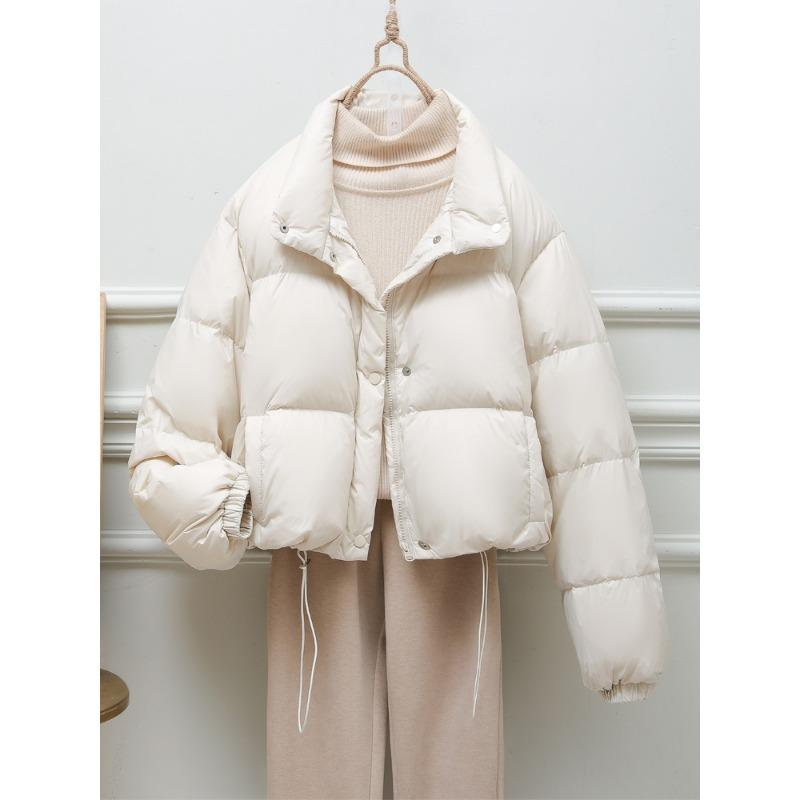 Down Cotton-padded Clothes Women's New Small Design Sense Cotton-padded Jacket Bread Clothes Short Cotton-padded Clothes Jacket