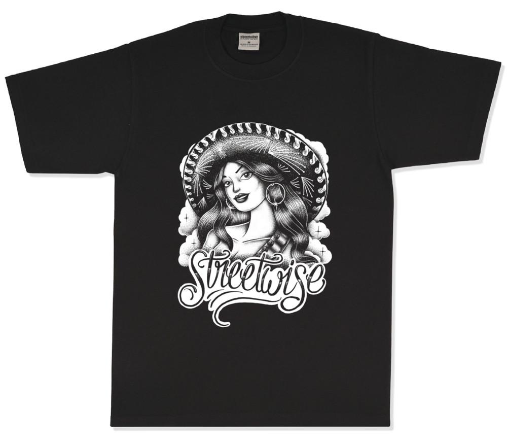Streetwise MORENA Graphic T-Shirt Black M-L-XL-2XL-3XL wbr/ -4XL-5XL Unisex T-Shirt L