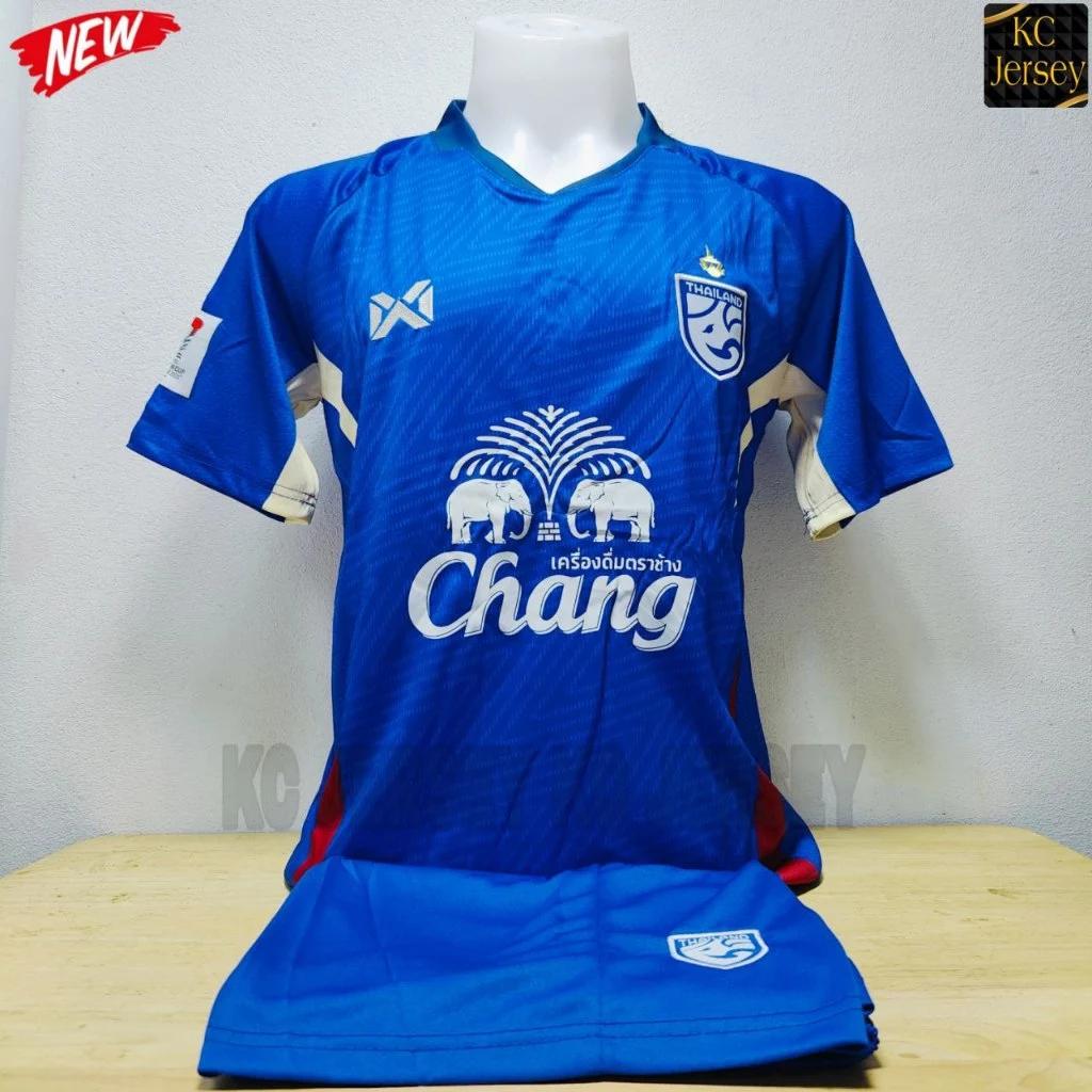 Thajsko FOTBAL NÁRODNÍ TÝM DRES TRIČKO DOMÁCÍ Potisk Mandarínský límeček Unisex Muži Ženy Rychleschnoucí Krátký rukáv Uniforma Logo Slon Sport