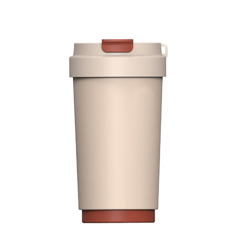 New Ceramic Coating Inner Stainless Steel Thermos Portable Car High-value Water Bottle 430ml белый