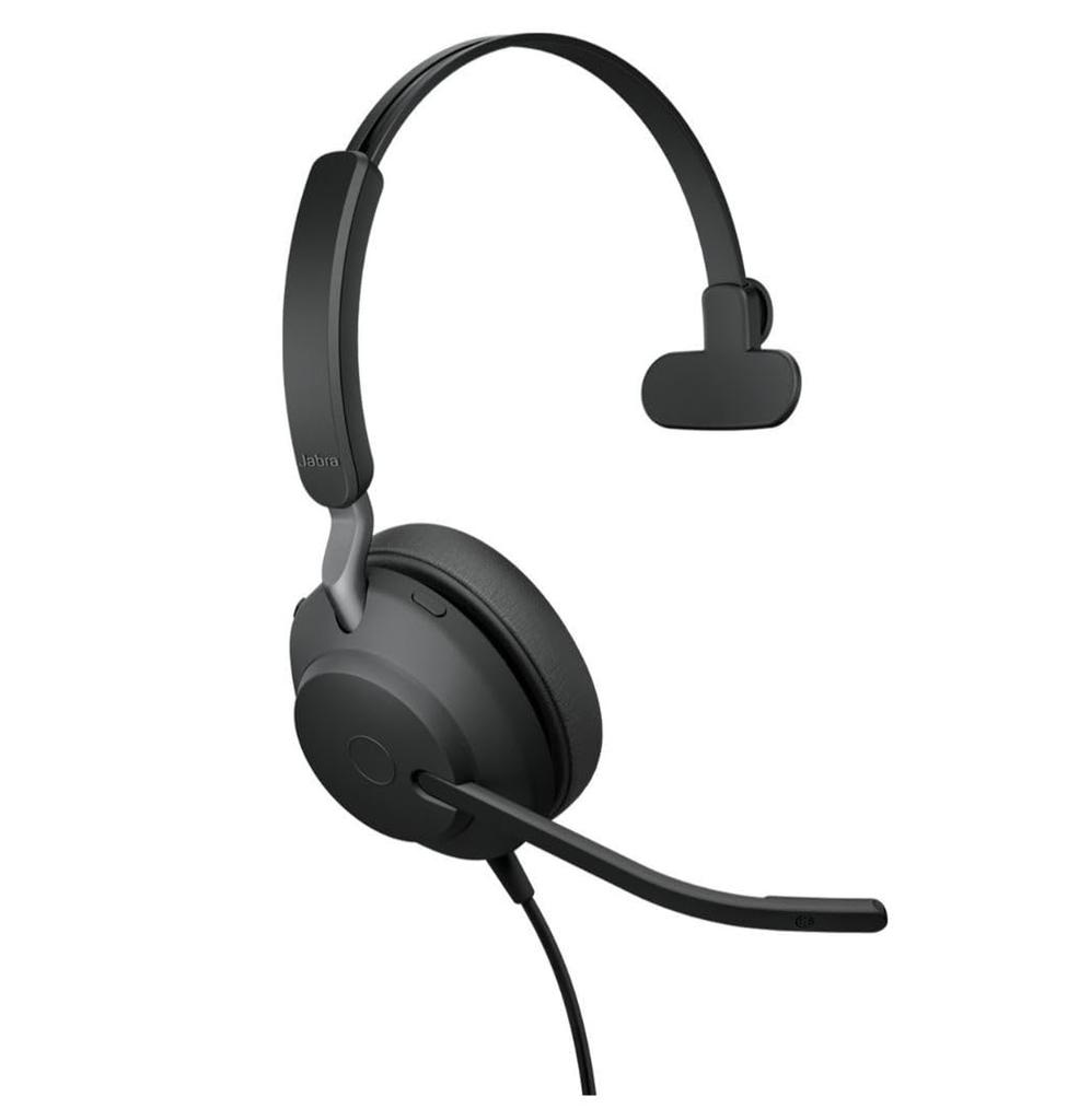 Jabra Evolve2 40 SE - USB-CA Corded Mono Headset Microsoft Teams Certified