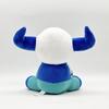 New Model Game Accessories - Blue Double-horned Plush Toy Featuring Cartoon Anime Characters - Birthday and Christmas Gift