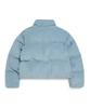 MARK GONZALES Women'S Club Crop Corduroy Padded Puffer Jacket - Greyish Blue