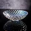 Large European Style Crystal Glass Fruit Bowl