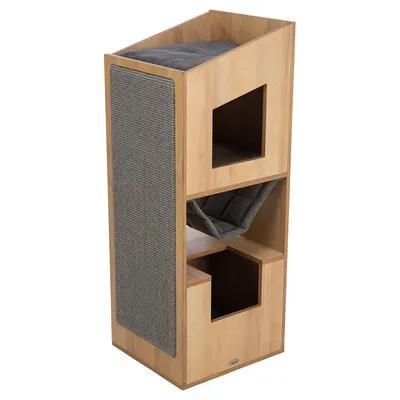 Trixie Tower CityStyle Cat Scratching Tower, Brown