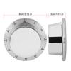 Manual Mechanical Kitchen Timer with Magnetic Base Countdown Cooking Baking Timing Tool Silver