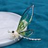 Blucome Nouă broșă cu libelule din zircon, personalitate, acrilic, aripi transparente, insecte, bijuterii cadou pentru femei