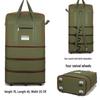 Expandable Large Capacity Foldable Travel Luggage with Universal Wheels (158 cm)