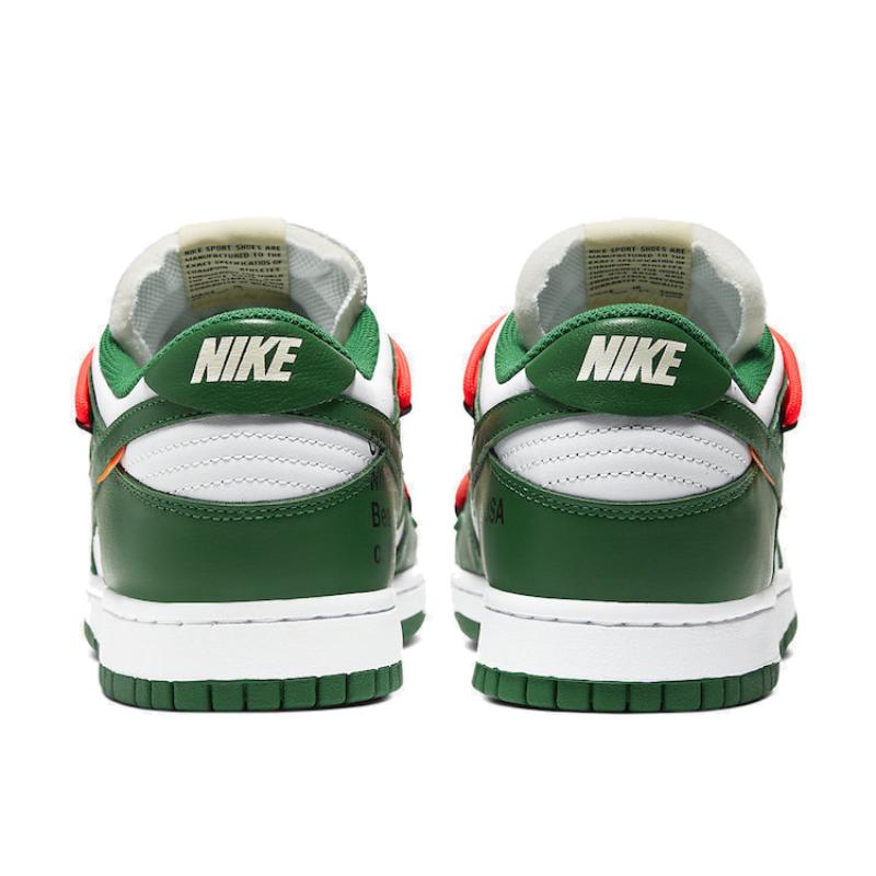 Nike Dunk Low Off White Verde Pino Zapatillas de Skate Zapatillas Deportivas CT0856-100