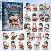 2026 Christmas Advent Calendar Blind Box Figures Holiday Decor Collectible Ornament Set