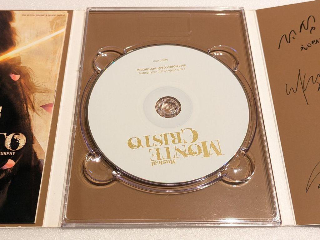 [USED] Korean Musical Monte Cristo OST [2010 Korean Cast Edition]