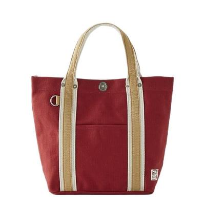 Hanpu Kobo Bolso Tote Bolso Tote Mini Bolso Tote Bolsa de Almuerzo Bolso Tote LINE [Lona para Mujer Hombre Lona] 3J21-00-002 (00 Rojo)