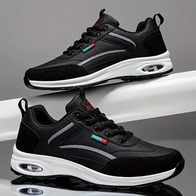 Trendy Heren Indoor Hoogteverhogende Hardloopschoenen Antislip Rubberen Buitenzool Casual Schoenen Hele Dag Comfort Gym Werk Heren Sneakers