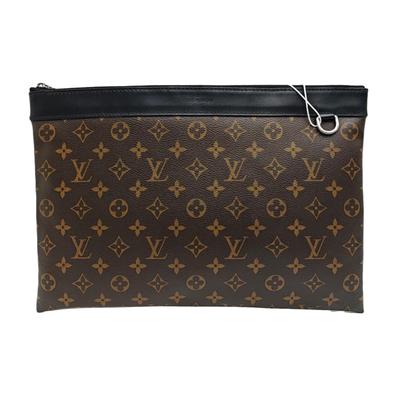 [Gebraucht] Discovery Serie Pochette Monogramm Canvas Und Leder Handgehaltene Kulturtasche Groß - Sehr Gut #WFWS19