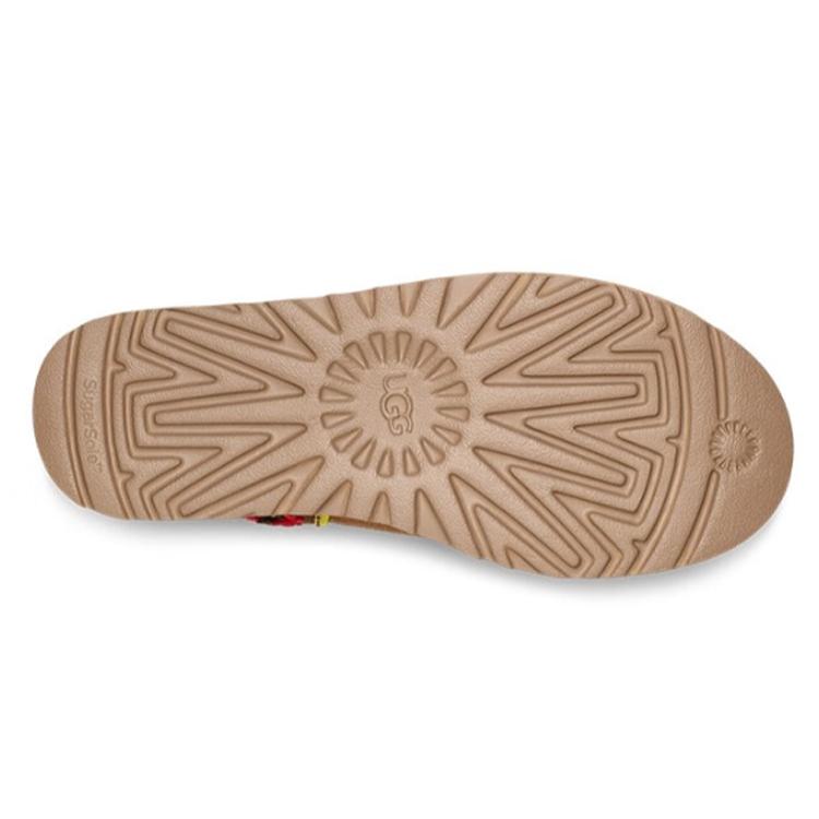 UGG Classic Ultra Mini Braid Boot Chestnut Women's 1138491-CHE