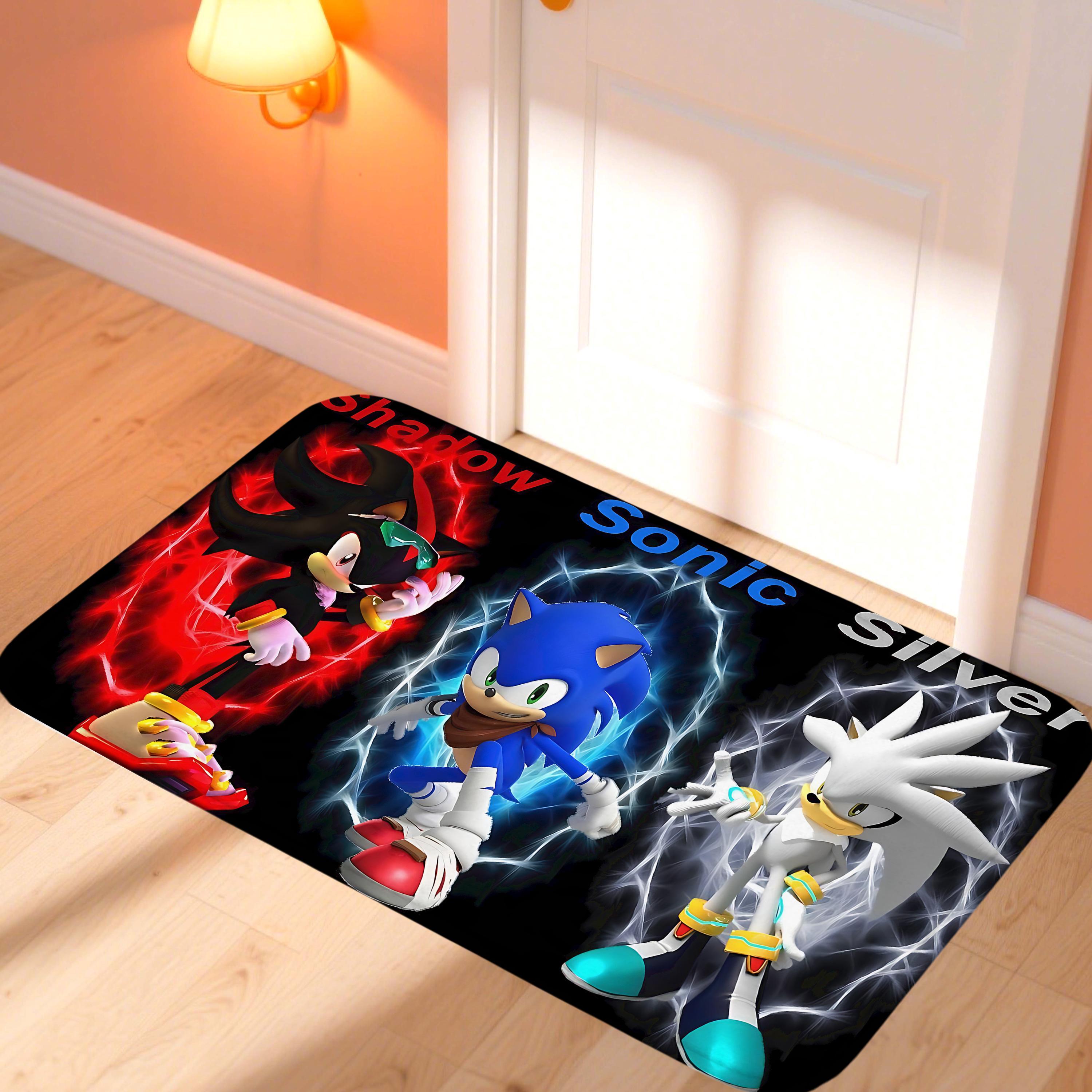 

S-Sonics Їжаки Килимок для дверей Килимок для кухні Килими Вітальня Спальня Килимки Дверний килимок для підлоги Килимок для ванної кімнати Дім Нековзкий килимок для ніг 40cmx60cm