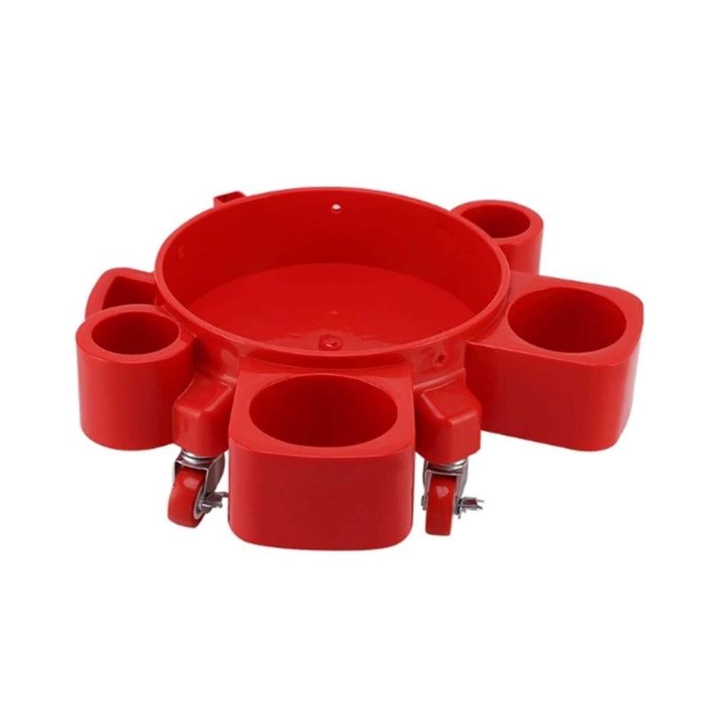 5 Gallon Professional Detailing Bucket Dollies Wash Bucket Dollies Detailing Wash Bucket 360 Degree Rotating Wheel Caste