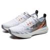 Fila Athletics Energy Comfortable Textile, TPU Low Top Casual Running Shoes Men's White Orange A12M231106FWC