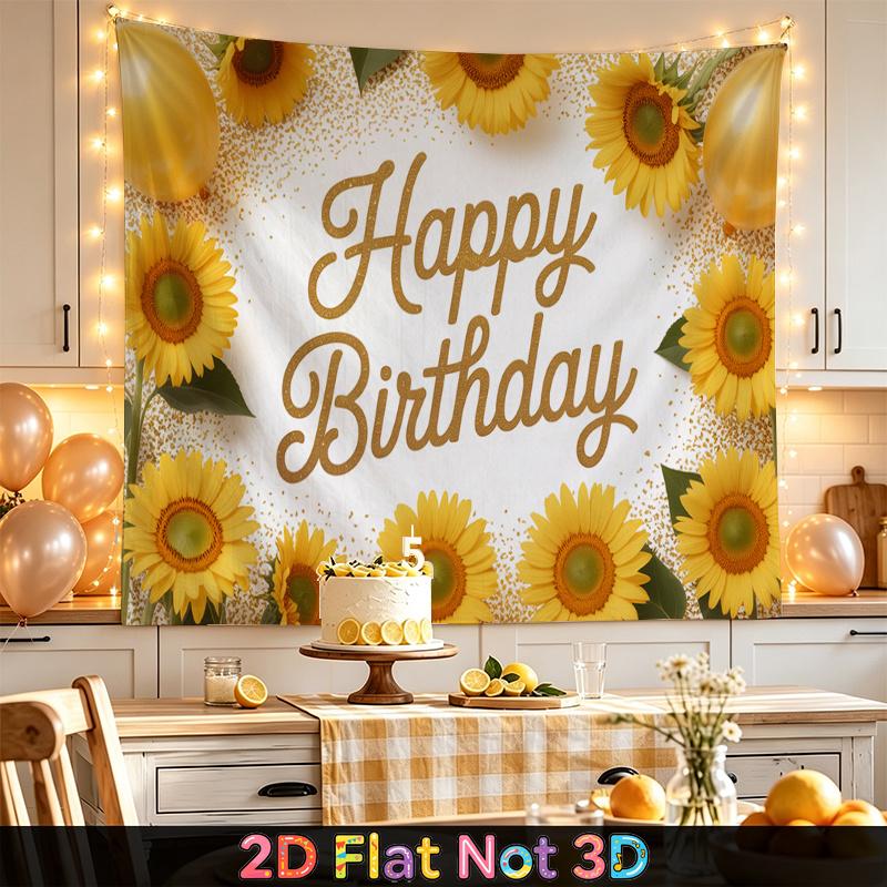Party Backdrop Happy Birthday Birthday Photo Booth Background Front Door Decor