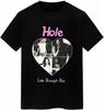 Hole Band Courtney Love Pánské bavlněné černé tričko všech velikostí