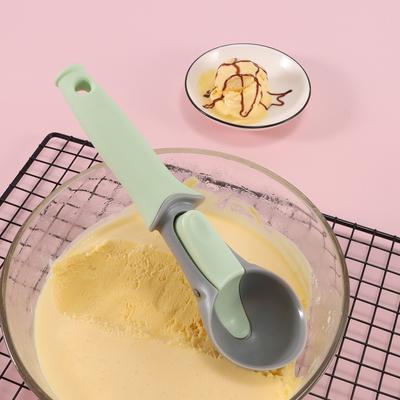 1 pz Cucchiaio da Gelato Creativo Doppio Uso Paletta per Palline di Gelato Gadget da Cucina Paletta per Gelato Frutta Paletta per Palline