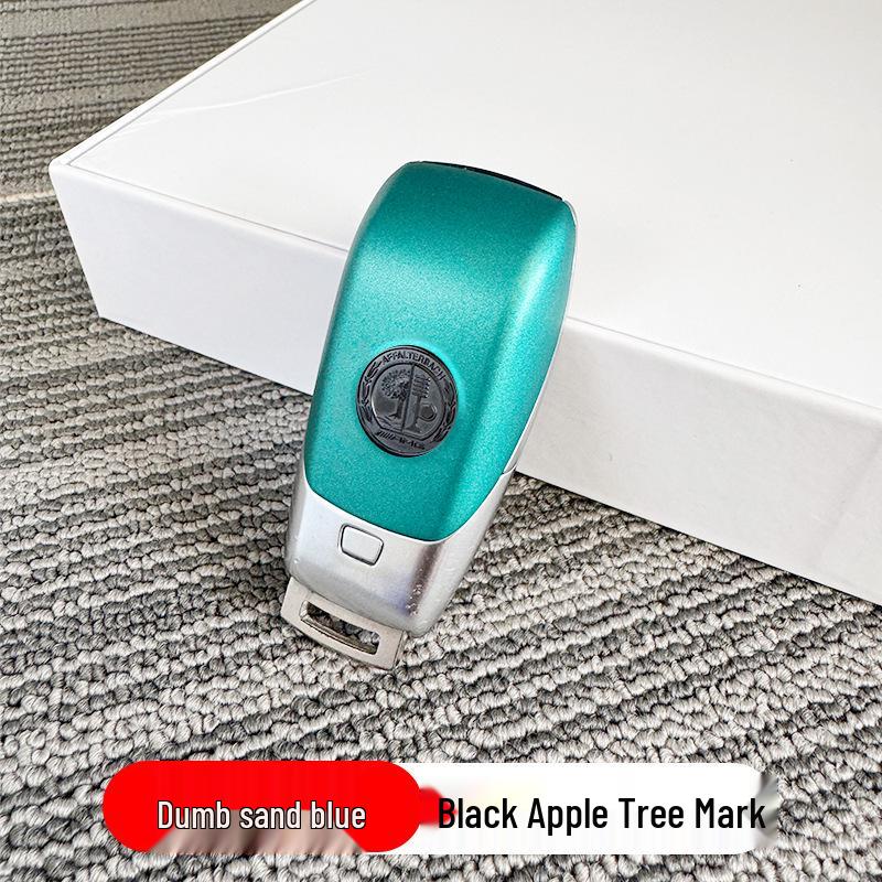Mercedes-Benz Key Replacement Back Cover for A-Class, E-Class, C-Class, S-Class, G-Class, GLC, GLS, GLE - Painted & Frosted Finish.